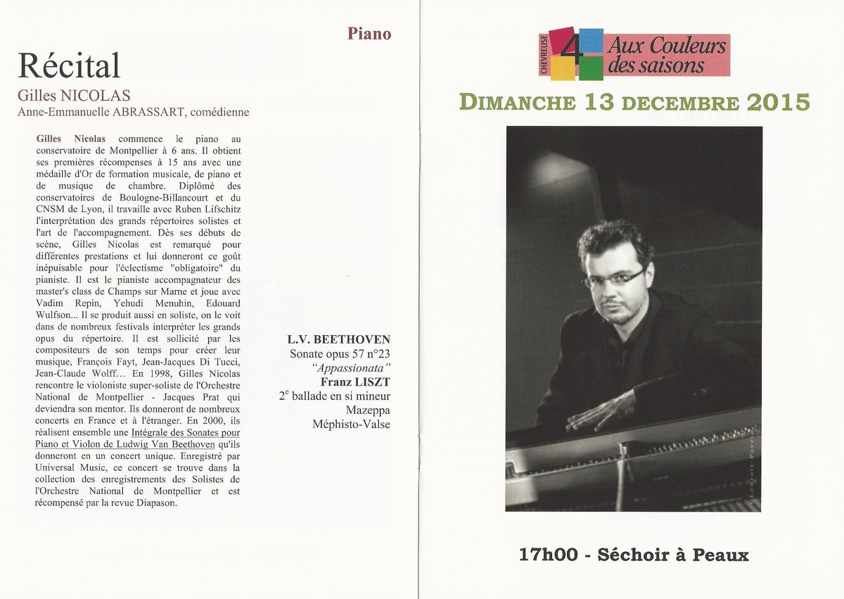 OTChevreuse's tweet photo. #concert #récital #piano #musique #chevreuse https://t.co/o3CSnVjwa7