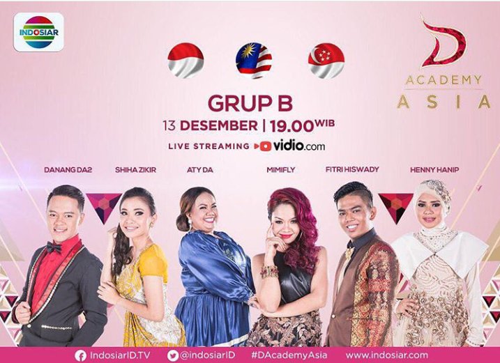 jwarbel's tweet photo. Jangan lupa saksikan grub B D'academy asia jam 19.00. Dukung terus idola kamu ya....... @IndosiarID https://t.co/YU7P5ArPGv