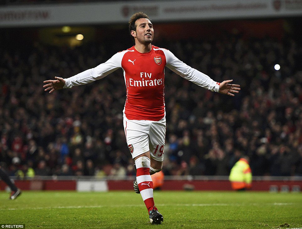 Happy Birthday Santi Cazorla and wish you a speedy recovery. 