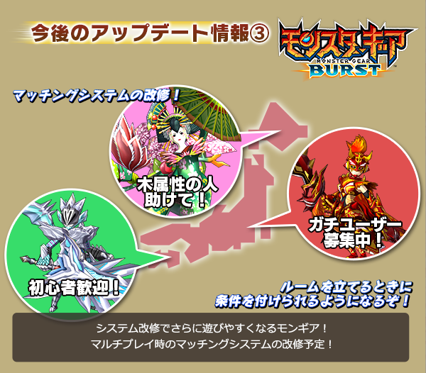mxmo620's tweet photo. 12月15日リニューアル！モンスターギアバースト！今なら★5クーラハブラウなどの強力なギアが当たるリニューアル記念ガチャ開催中！【アップデート情報もチェック！】https://t.co/8KHI0inCb0 #モンギアバースト https://t.co/iTcRP26Mef