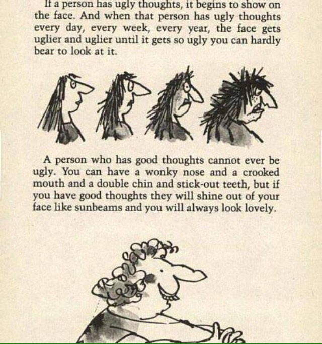 WiMindset's tweet image. The power of your thoughts, illustrated by Roald Dahl #growthmindset