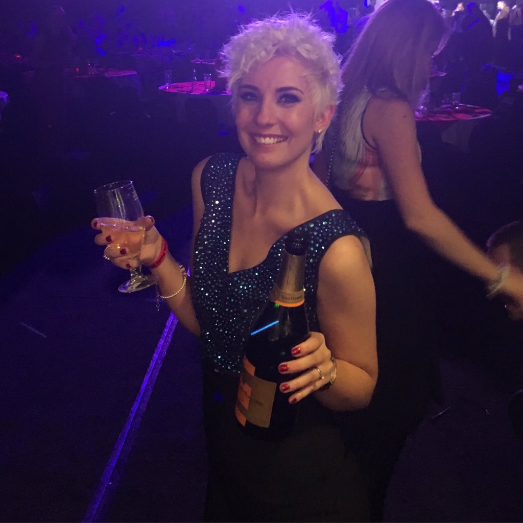 crazylegsmeakin's tweet photo. Won a bottle of champers last night thanks to @vernonkay 😍 #goodchoice #starstruck #champagne #loveit #winnerwinner https://t.co/7KXYB3YqWj