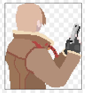 Little sneek peek at Leon "Sprite" Kennedy im working on   #demakegamejam #gamejam #indiedev https://t<a href="/tag/indiedev"class="tags"><span>#indiedev</span></a><a href="/tag/demakegamejam"class="tags"><span>#demakegamejam</span></a><a href="/tag/gamejam"class="tags"><span>#gamejam</span></a>