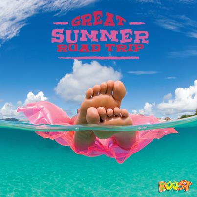BoostWonderpark's tweet image. Almost time for the #holidays to begin! Get ready to kick up your feet and relax in the summer sun with Boost Juice!