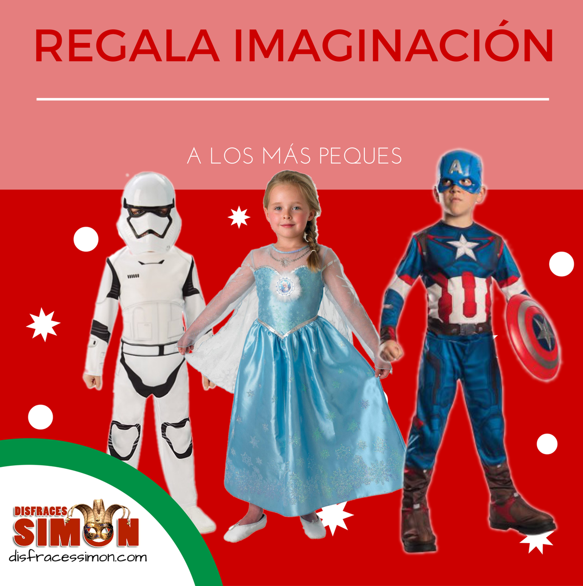 DisfracesSimon's tweet photo. ¡Regálales convertirse en su personaje favorito! ► https://t.co/bV1Hwq1iEp https://t.co/JgmxDwAUhE