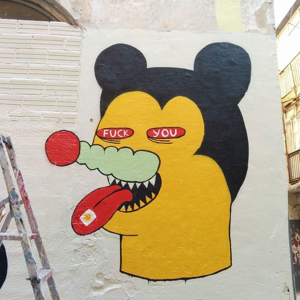 StArtEverywhere's tweet photo. #pinzat #inkprocess #artist #fake #streetart #streetartbarcelona #streetartbcn #artalcarrer #artbcn #artmural #laes… https://t.co/O7kuj5R23Z
