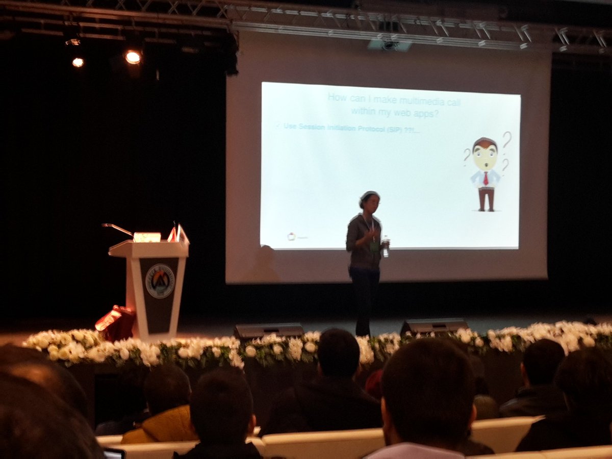 #dftrb #GDGTrabzon Büsra Deniz -  WebRTC