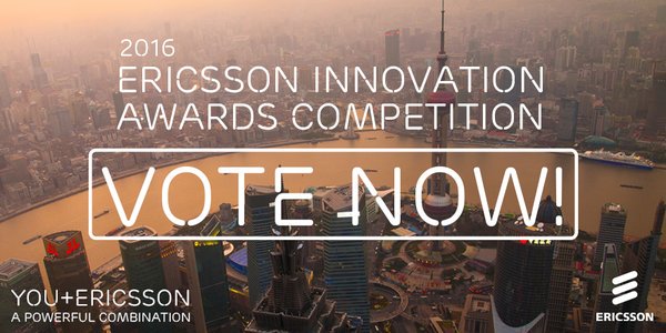 Vote for my team’s #innovation, #Surrey #5G #IoT, in #Ericsson’s #EIA2016competition! ericsson.com/thecompany/eve…