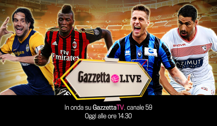 #GazzettaLive (h 14.30) seguite la Serie A con noi: <a href="/aberton70/">Andrea Berton</a> <a href="/FabioRusso985/">Fabio Russo</a> <a href="/FraBaraghini/">Francesca Baraghini</a> <a href="/misterdimarzio/">Gianni Di Marzio</a>