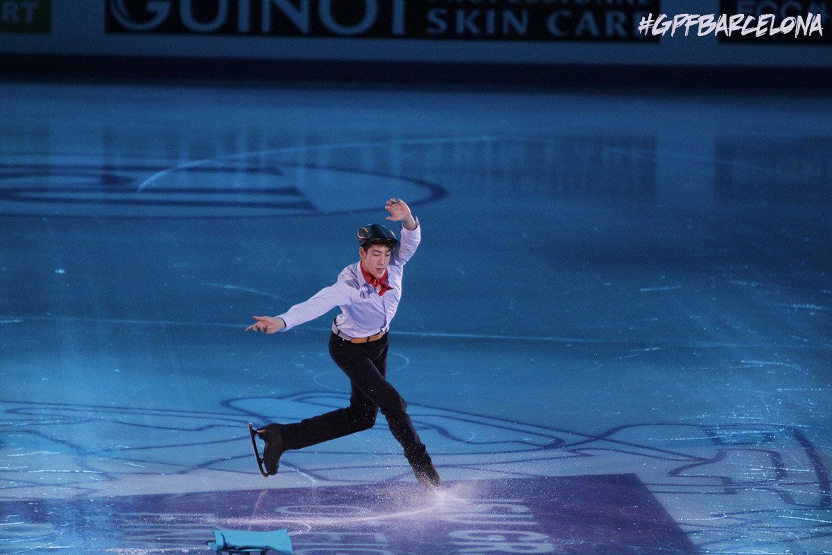 gpfbarcelona's tweet photo. Aleix Gabara from Spain! He dances to Zaz's Souls le ciel as the gala restarts #GPFBarcelona https://t.co/PA54P2Zmlw