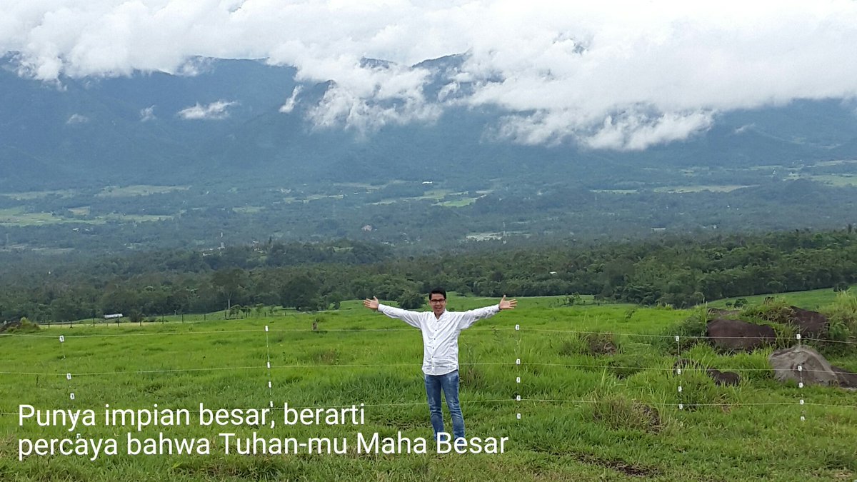 Perbesar impianmu, perbesar ikhtiarmu. Mudah-mudahan membaik nasibmu