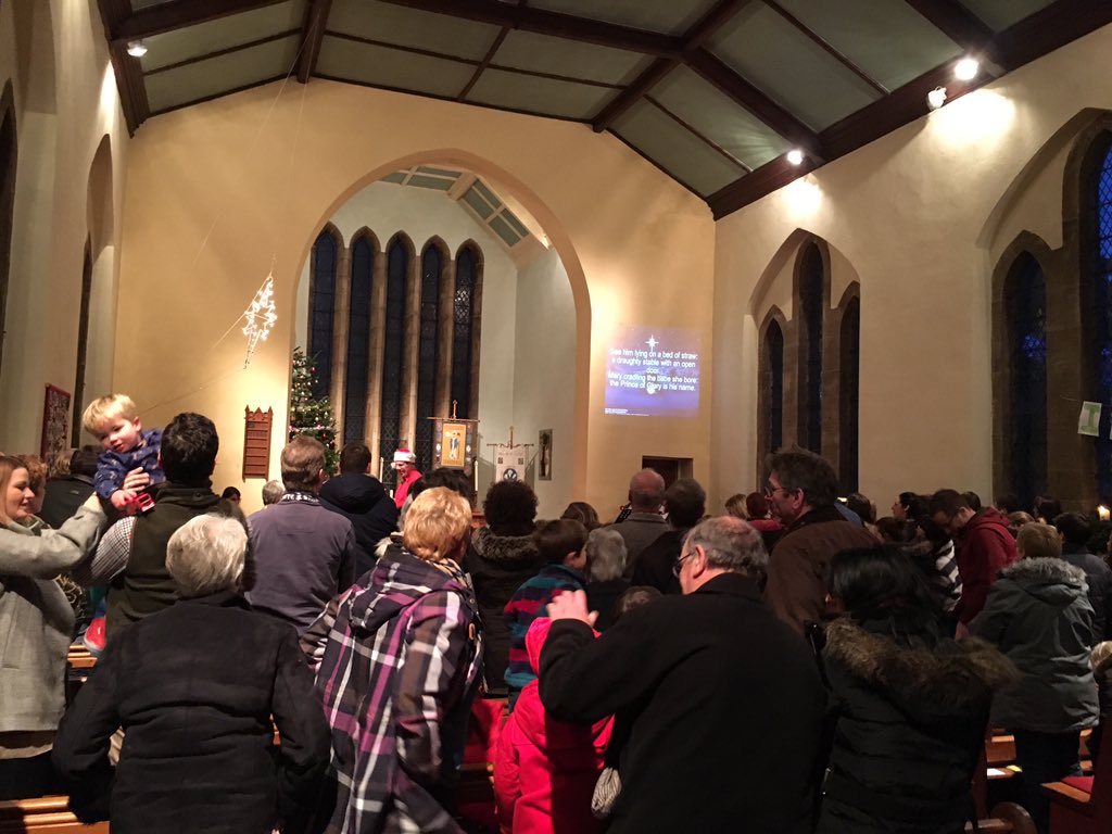 Another Jam packed service this advent at <a href="/StGregorysChrch/">St Gregorys Church</a> crakehall. #church #advent