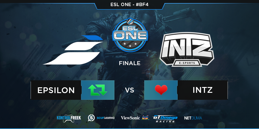 EpsiFrance's tweet photo. L'heure de la Grande Finale #ESLOne sur #BF4 à sonner ! GL @INTZeSports 

Stream (FR) ▶ https://t.co/4bXgBEweuR https://t.co/HIGiesyKFR