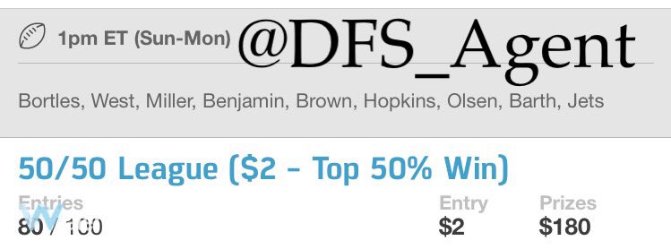 DFS_Agent's tweet image. Sun-mon! Fav if you&apos;re on our team today! #DFSAgent