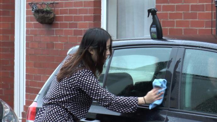 The best way to wash your car in#winter is use #waterlesscarwash product. get it from: wu.to/N4i2C5 ^5