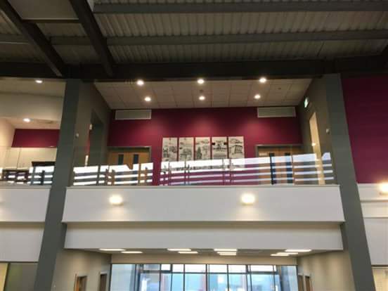 Big piece I created for new <a href="/barrowpolice/">Barrow Police</a> station #barrowinfurness #barrowpolice #cumbriaconstabulary #illustration