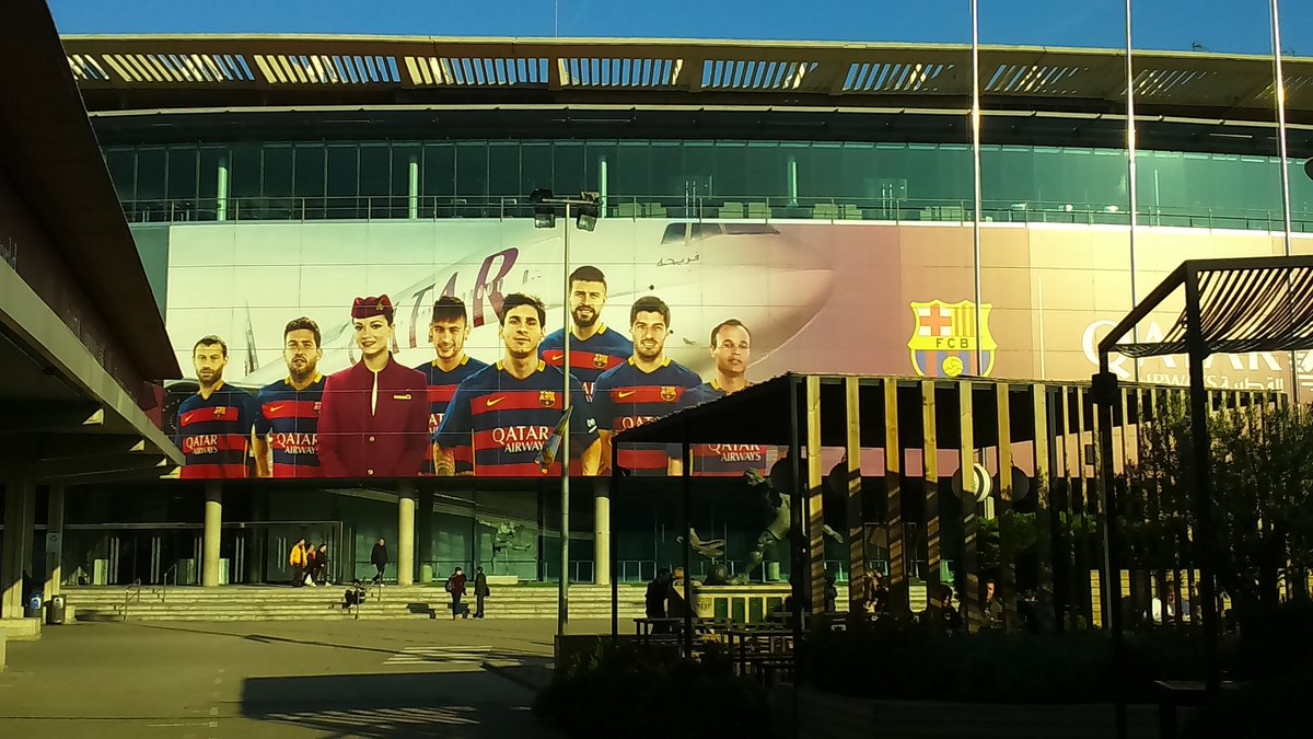 sr_valors's tweet photo. Inmediaciones del Camp Nou para entrar al museo
#TourFCB https://t.co/uctURaB6ab