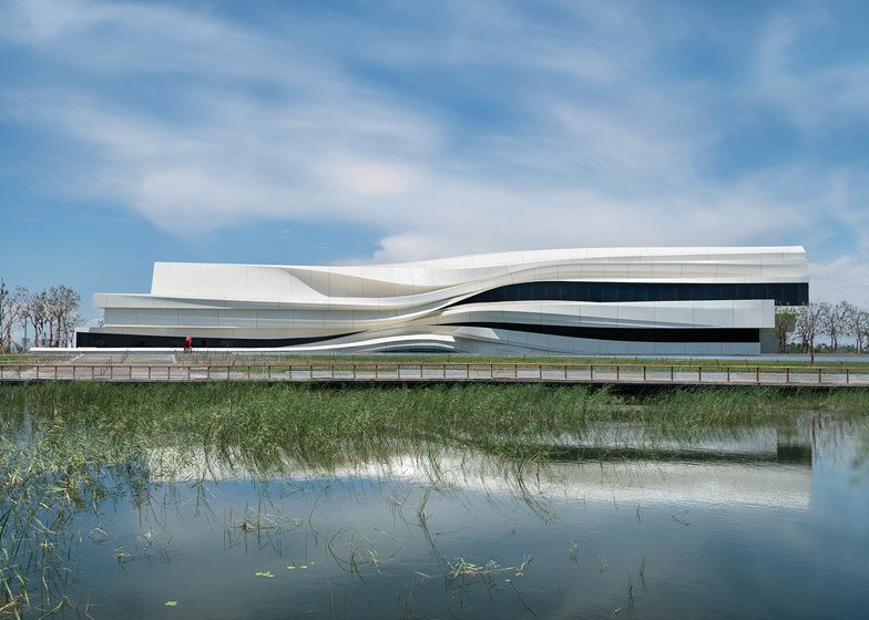 dezeen's tweet photo. The results of China's rush to build thousands of new museums: https://t.co/PGMdwQAgVq https://t.co/uPCDa6dFMP