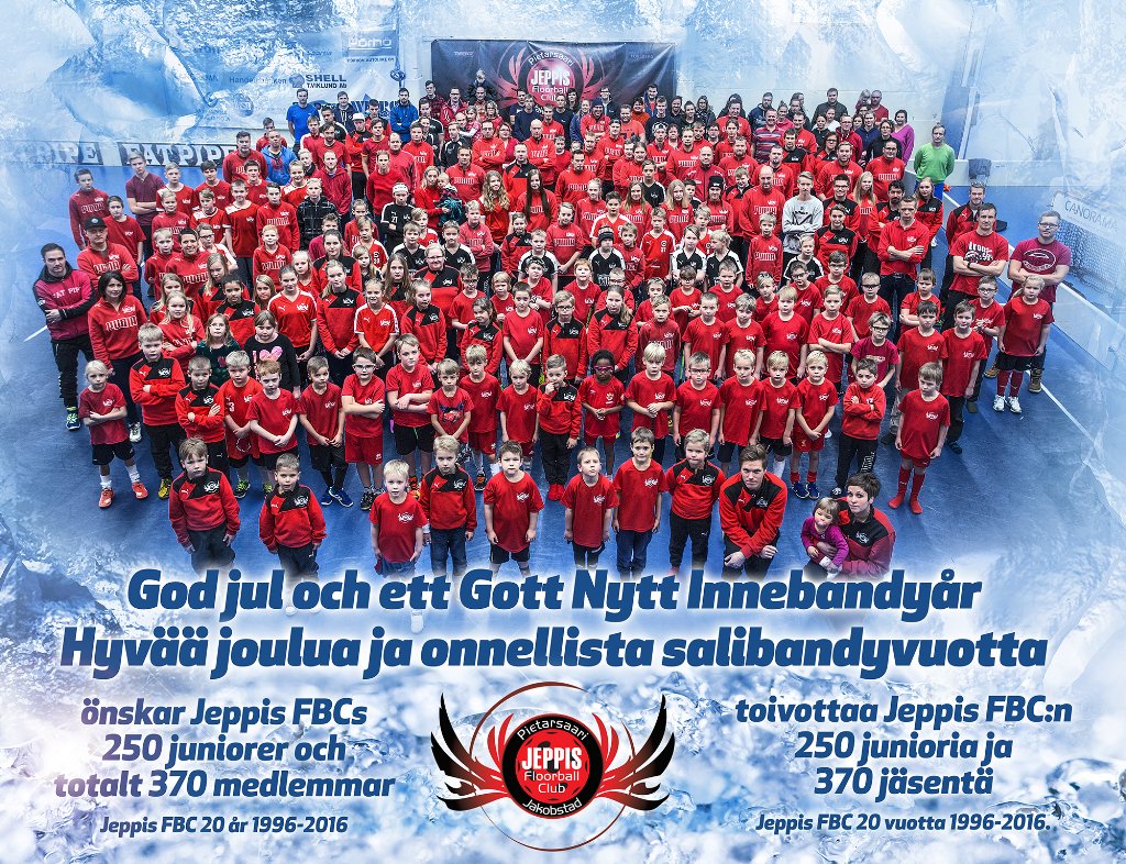 #hyvääjoulua #godjul #salibandy #innebandy #Pietarsaari #Jakobstad #sport #20vuotta #jeppisfbc #jeppis #juniorit