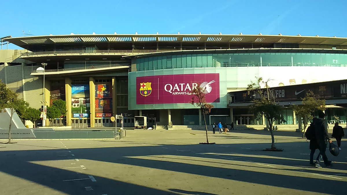 sr_valors's tweet photo. Inmediaciones del Camp Nou para entrar al museo
#TourFCB https://t.co/uctURaB6ab