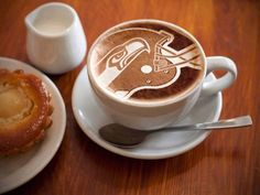 Need my coffee and need my #Seahawks ! Woohoo. -Ooh Sara ;)