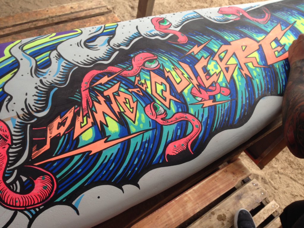 AlohaMKT's tweet photo. Gran sábado en @TGPco en el espacio de #PuntoDeQuiebre de @WBPictures_Ar disfrutando #boardart by @martinvarbaro https://t.co/HyxAwvtR8z
