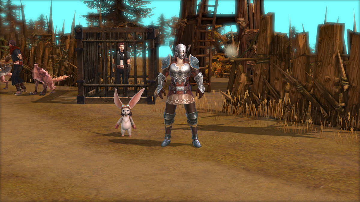 JSchabbing's tweet photo. My L30 beserker and little loot picking pet :) #devillian https://t.co/GOPjDNY1Cu