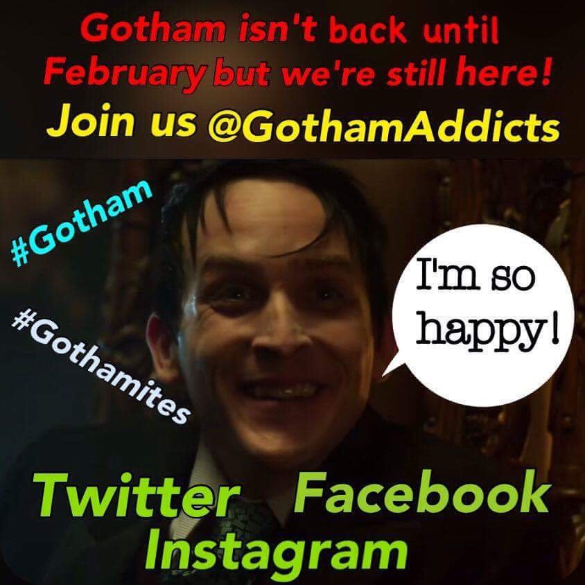 caesiahaltom's tweet photo. Penguin is excited for you to join @GothamAddicts https://t.co/i3PzykAPxj #WeAddicted #Gotham @robinlordtaylor 🐧👑🌂 https://t.co/unFgy5NdlN