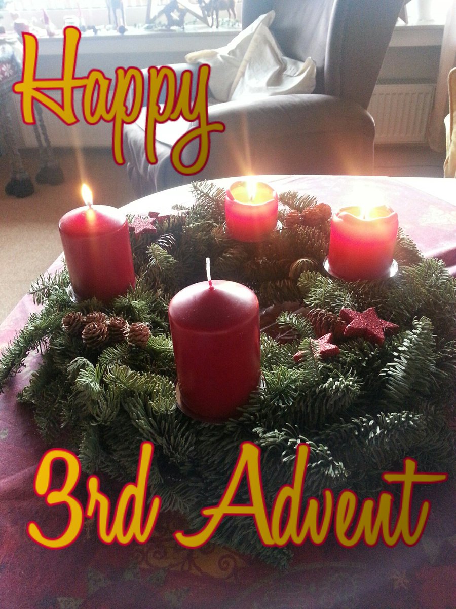 lallax3_'s tweet image. Happy 3rd Advent everyone! 
Stay healthy!😄😄
#Happy3rdAdvent #Advent #ChristmasTime #Adventszeit #adventskranz
