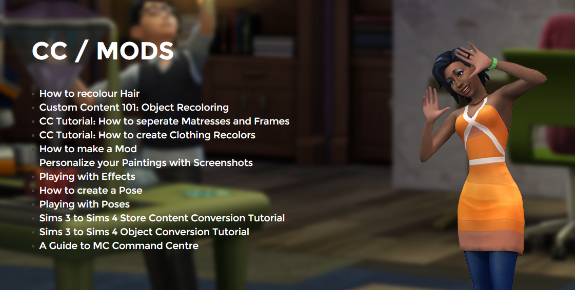 TheSimCommunity's tweet image. Are you an aspiring Modder / CC Creator? Check out our #TheSims4 Library for tutorials: simscommunity.info/the-sims-4-lib…