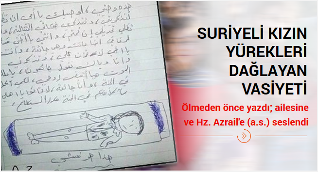 shaber_com's tweet photo. Suriyeli kızın yürekleri dağlayan vasiyeti
https://t.co/N4jgU7UoEL https://t.co/F0v9ukRo84