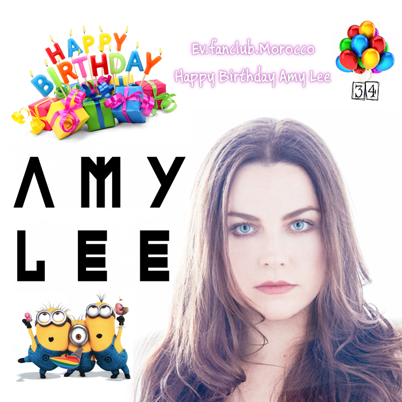  Happy Birthday Amy Lee <3 