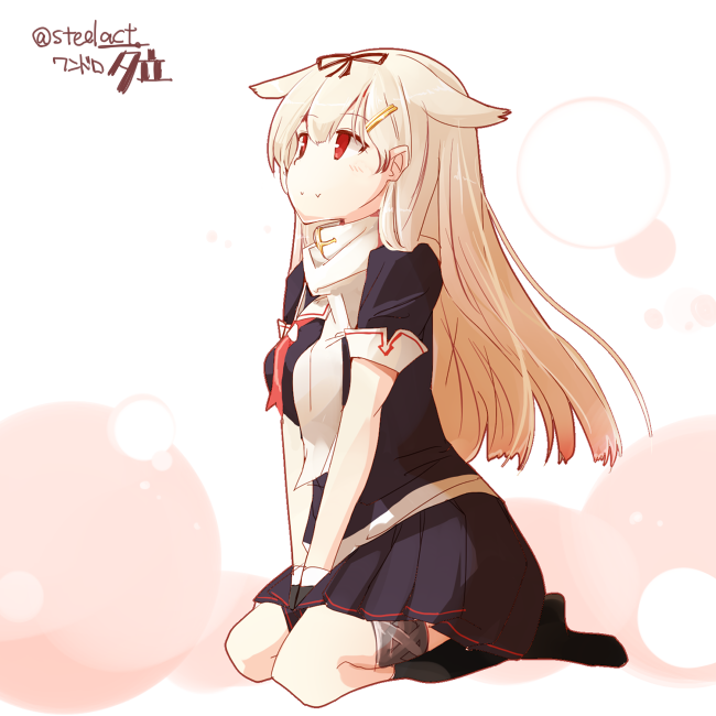 わんこ艦
#艦これ版深夜の真剣お絵描き60分一本勝負
#艦これ版真剣お絵描き60分一本勝負_20151213 