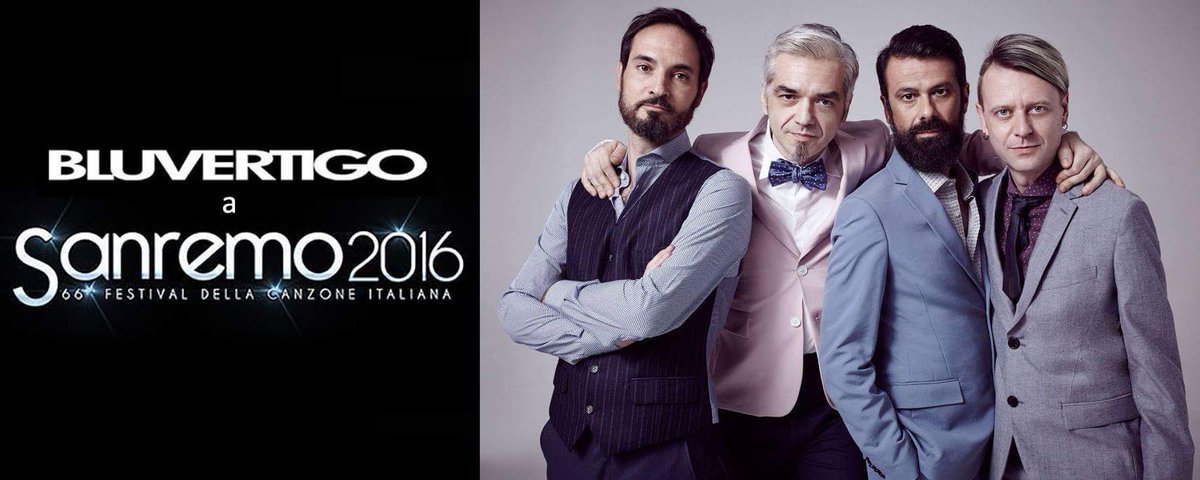 InArteMorgan's tweet photo. I Bluvertigo tra i big in gara alla 66esima edizione del Festival di #Sanremo2016 @SanremoRai dal 9 al 13 febbraio https://t.co/eEk3oRXwGT