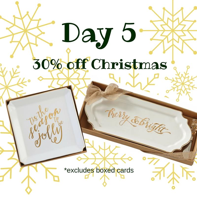 30% off Christmas items in both locations - lots of great things still available bit.ly/1lYbwem