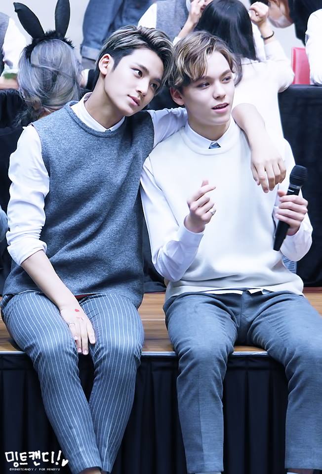 blueblewbluu's tweet photo. MINGNON ♥ #mingyu #vernon #mingnon #Seventeen https://t.co/JCEyR4TOBr