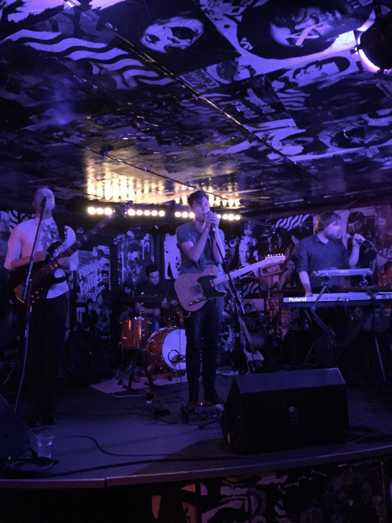 YellowCreatures's tweet image. One from our gig at @wearethinktank with @joyatlas
