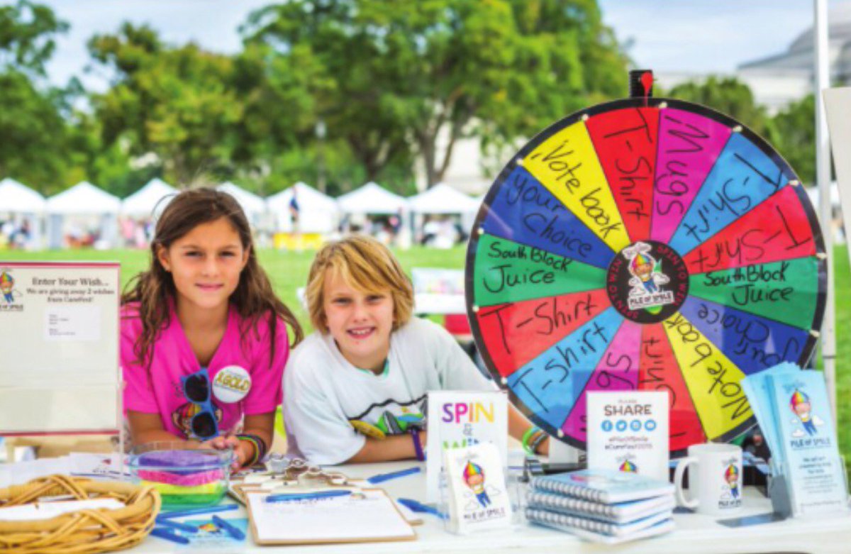 Pile of Smile an organization that makes wishes come true to kids with cancer. 
restonlifestylemag.com/pile-of-smiles…