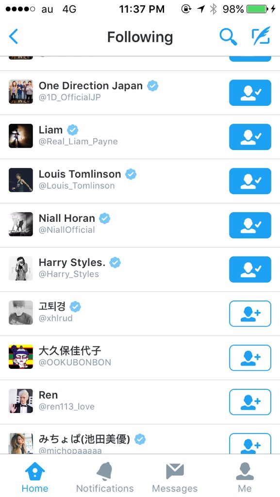 Dir09515634's tweet photo. @Dir09515634 大久保佳代子より後にフォローしてる
#MTVStars One Direction https://t.co/bawgOeKd7I