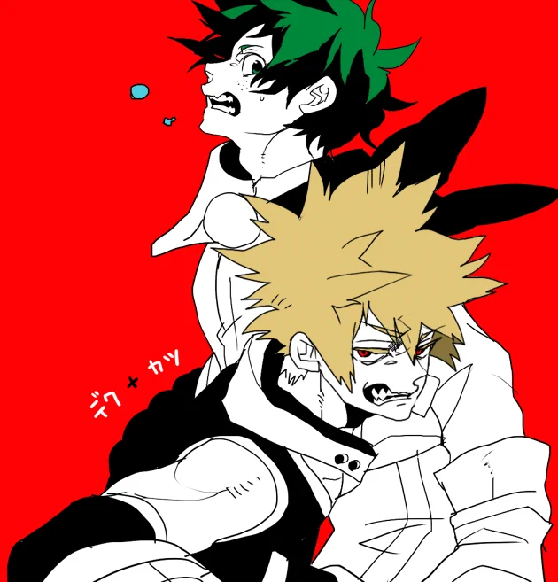 ヒロアカ落書き 