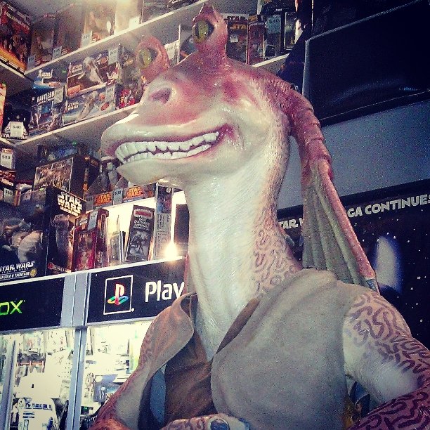AudaxiaHQ's tweet photo. I met jar jar binks the sith lord https://t.co/gOgk8gNjvH