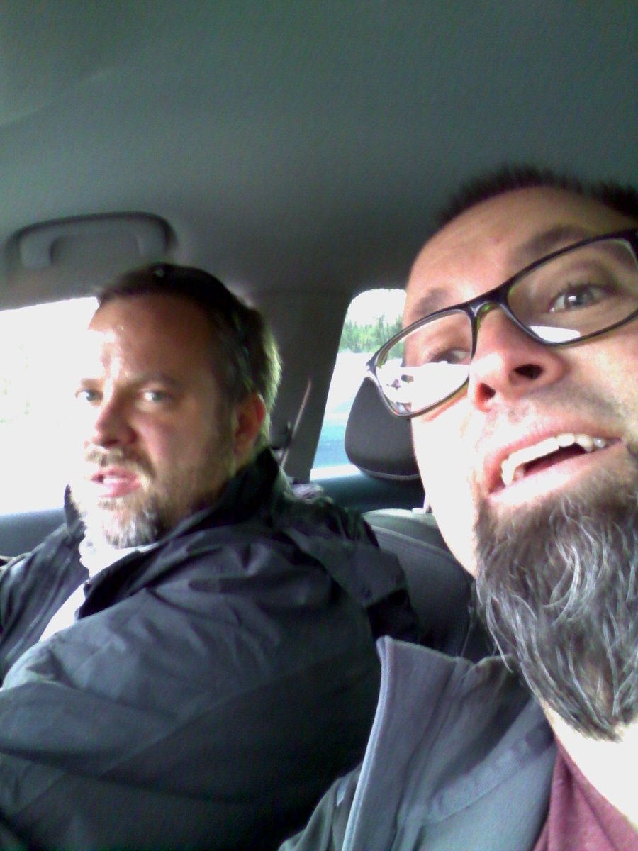 TWMethod's tweet image. My brother and I driving in England. 11/23/15