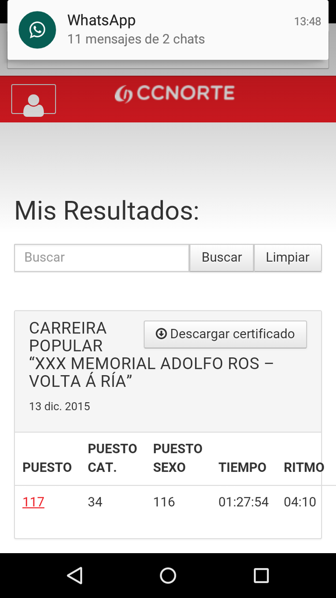 suco_6's tweet photo. Objetivo cumplido!! Para ser la primera vez no estuvo mal. Ahora... Habra proxima?? #adolforos #voltaaria #166 https://t.co/ZsAX14WtT8