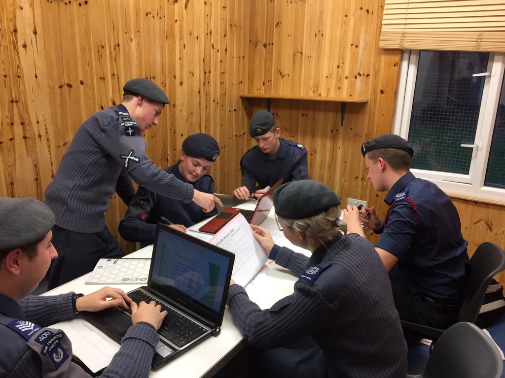 "<a href="/wwomerseyside/">Wing Warrant Officer - Merseyside</a>: <a href="/MerseysideWing/">Merseyside Wing</a> cadets prepping on MOI Course <a href="/ComdtAC/">Commandant RAF Air Cadets</a> " spot CWO <a href="/mhgrankin/">Melissa Rankin</a> on her CMOI course!