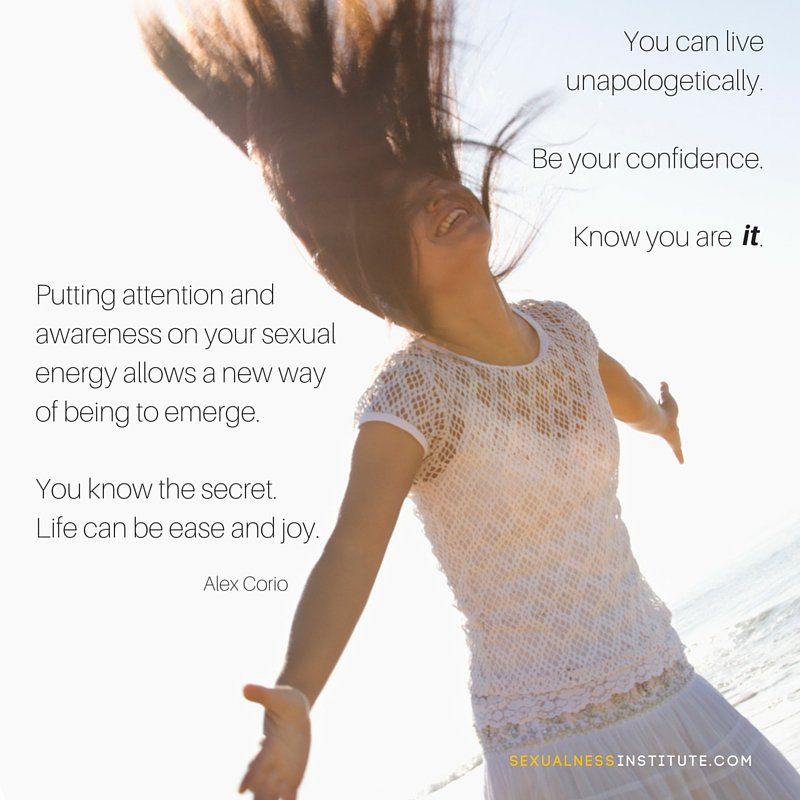 SexualnessSF's tweet photo. What's your sexual energy at? 50%? 75%? 2%? Do 100% for 60 seconds and see what changes. #SexualnessInstitute https://t.co/p6DgzQxH2m