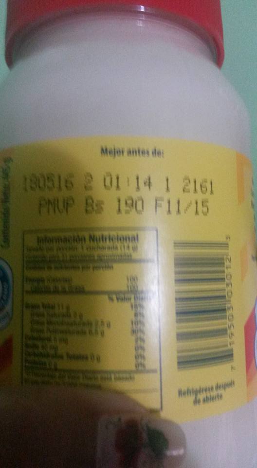 Empedraera's tweet image. Hola @luisvicenteleon Tú nos dijiste que Polar NO esconde productos.
¿Y por que ahora los venden casi vencidos?