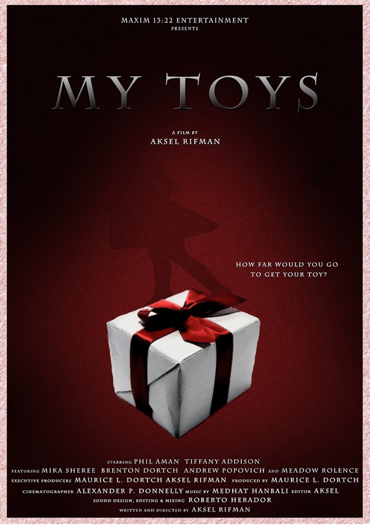 mytoysshort's tweet image. Welcome to the official Twitter page of @Maxim1322 short film #MyToys #AnAkselRifmanFilm