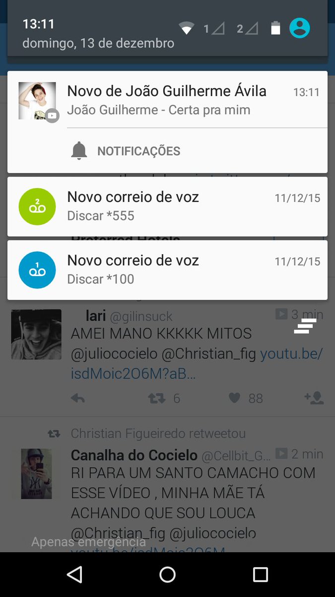 vivozefelipe's tweet photo. Olha só a notificação maravilhosa que chegou no meu celular 😍😍❤❤ https://t.co/0VB7eYn4P1
