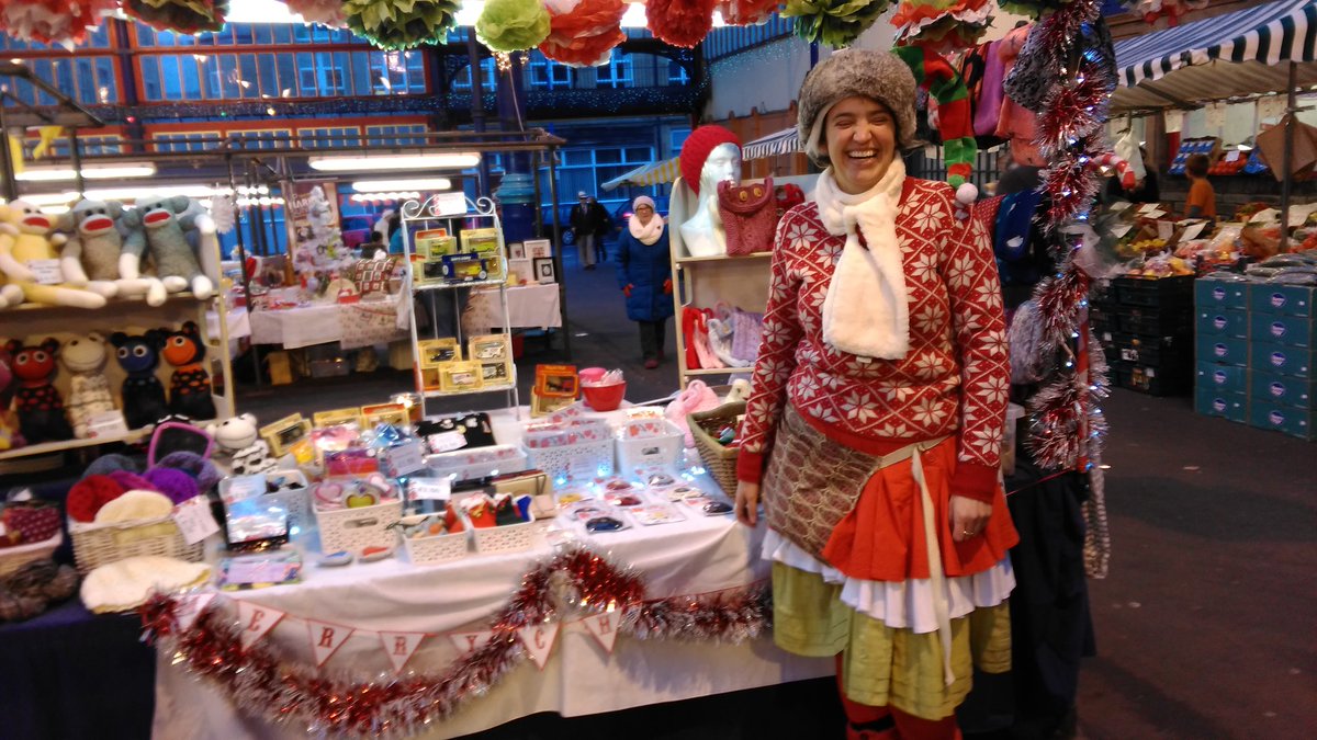 WoodysPreserves's tweet photo. And the winner of the best dressed stall @UpmarketSunday #Xmas is...Rachel! https://t.co/syOznLJXIG