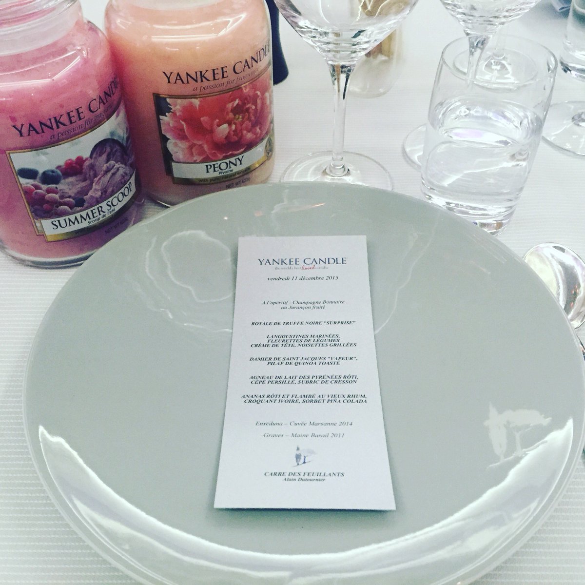 Cook_Reporter's tweet photo. Un déjeuner deux étoiles au Carré des Feuillants --> https://t.co/sYyB5pFrtL #YankeeCandle #AlainDutournier https://t.co/1HdkzONqkD